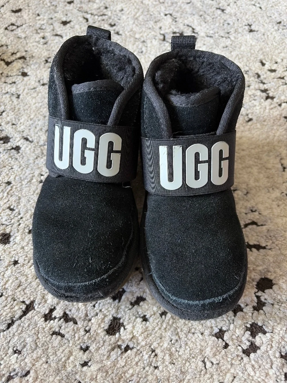 Girls Black Ugg Boots